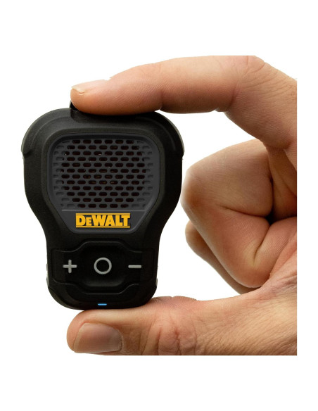 Altavoz Bluetooth DEWALT Portátil Resistente al Agua Negro
