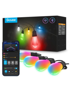 Luces de Cadena Inteligentes Govee H7021 29.26m RGBIC IP65