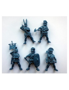 Soldados de Juguete Tehnolog 54 mm 5 Figuras Históricas