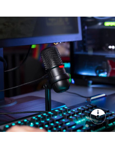 HyperX SoloCast Micrófono USB Condensador para PC y Consolas 2