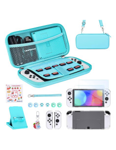 Kit de Accesorios 17 en 1 para Switch OLED Younik Azul
