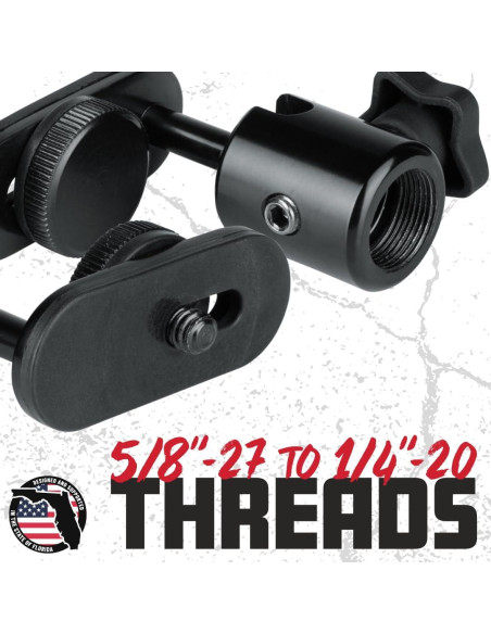 Adaptador de Soporte de Micrófono Gator Frameworks GFW-MIC-CAMERA-MT