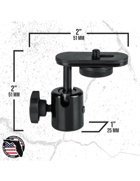 Adaptador de Soporte de Micrófono Gator Frameworks GFW-MIC-CAMERA-MT