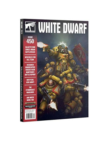 Revista Warhammer White Dwarf Games Workshop N 450