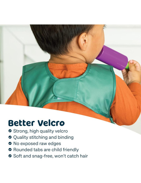 Baberos Impermeables Tiny Twinkle - 2 Unidades para Bebés 6-24 Meses