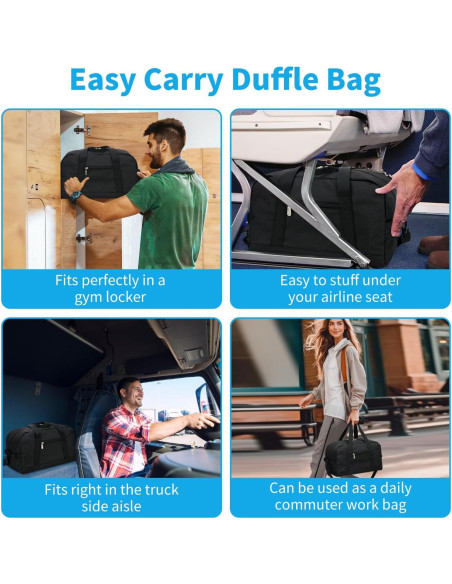 Bolsa de Gimnasio Pequeña Apenze 35.56x20.32x20.32cm Negra