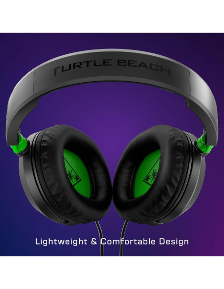 Auricular para Juegos Turtle Beach Recon 50X - 40mm, Conexión 3.5mm