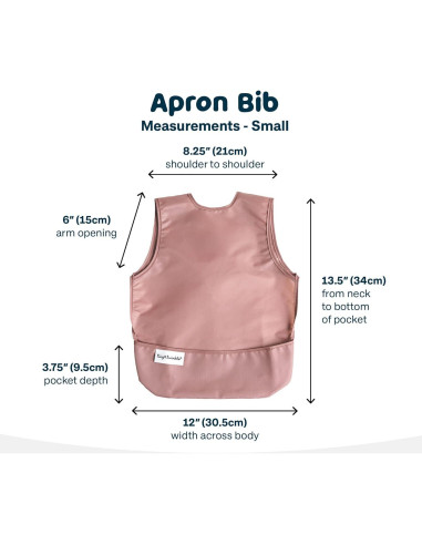 Baberos Impermeables Tiny Twinkle - 2 Unidades para Bebés 6-24 Meses