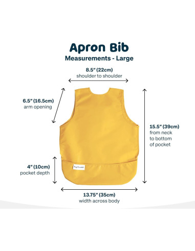 Baberos Impermeables Tiny Twinkle - 2 Unidades para Bebés 6-24 Meses