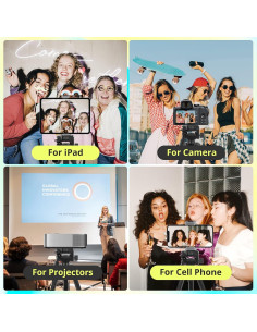 Trípode Sensyne 162.5 cm para Teléfono y iPad con Control Remoto 2