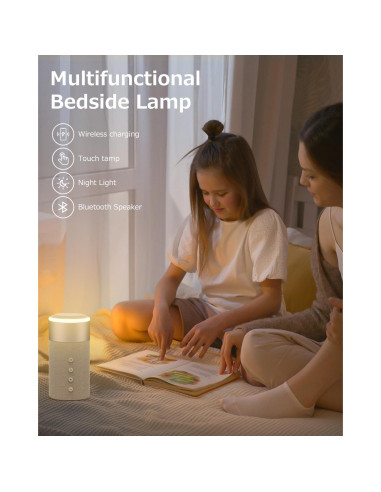 Altavoz Bluetooth COLSUR S02 con Cargador Inalámbrico 2 en 1