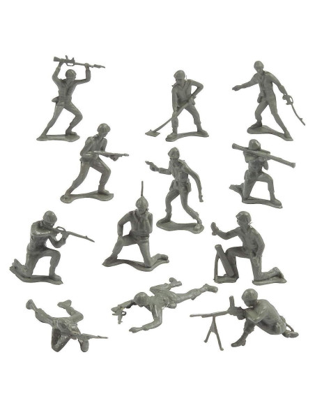 Lote de 144 Soldados de Plástico Fun Express - Juguetes Clásicos