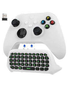 Teclado Inalámbrico MoKo para Xbox One y Series X/S Blanco