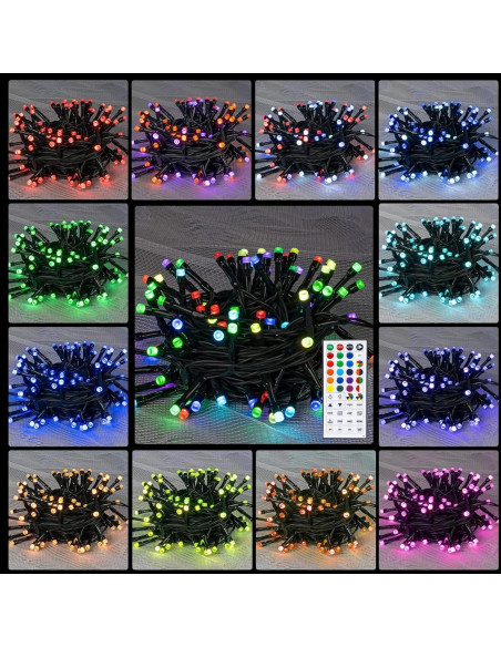 Luces de Cuerda RGB TW SHINE 200 LED 20m Control Remoto