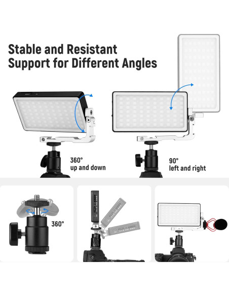 Luz de Video LED RGB NEEWER SL90 2500-10000K 4300mAh Luz de Video LED RGB NEEWER SL90 2500-10000K 4300mAh