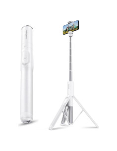 Trípode para Teléfono Sensyne 60" Blanco con Control Remoto