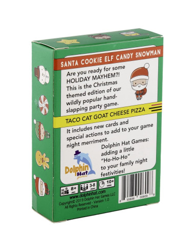 Juego de Cartas Navideño Taco Cat - Diversión Familiar 7+