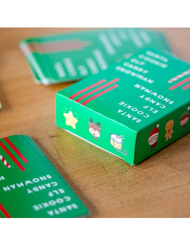 Juego de Cartas Navideño Taco Cat - Diversión Familiar 7+