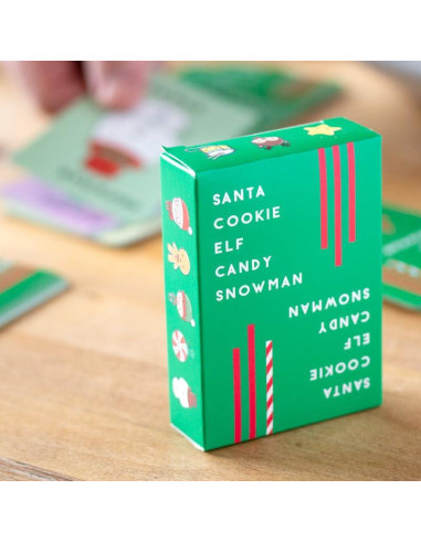 Juego de Cartas Navideño Taco Cat - Diversión Familiar 7+