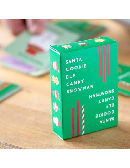 Juego de Cartas Navideño Taco Cat - Diversión Familiar 7+