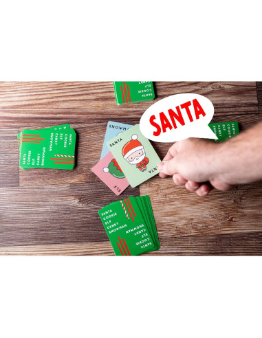 Juego de Cartas Navideño Taco Cat - Diversión Familiar 7+