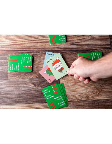 Juego de Cartas Navideño Taco Cat - Diversión Familiar 7+