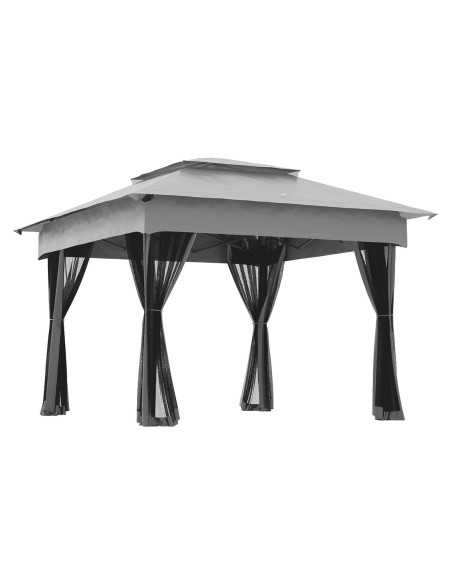 Carpa Plegable Adigyco 3.25x3.25m con Malla y Bolsa de Transporte