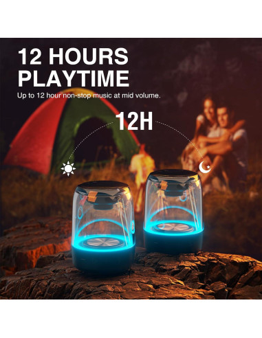 Altavoces Bluetooth Megatek AuraStage 2 - Estéreo TWS 12h