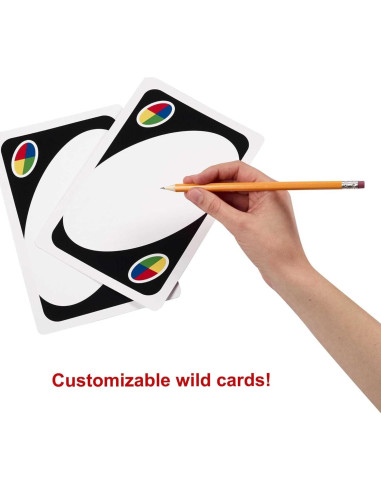 Juego de Cartas Gigante UNO Mattel para 2 a 10 Jugadores