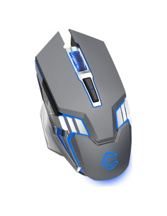 Ratón Inalámbrico Bluetooth SHUNJINRUN SJR343 Ergonómico RGB