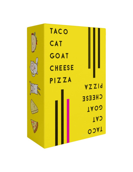 Juego de Cartas Taco Gato Cabra Queso Pizza - Dolphin Hat