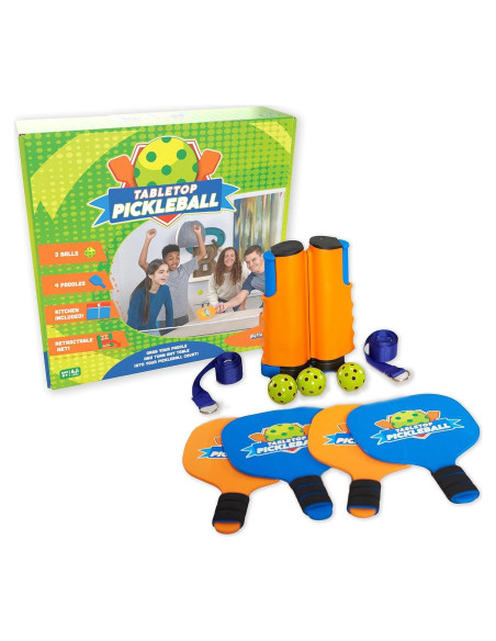 Juego de Pickleball de Mesa Buffalo Games - 4 Palas y Red