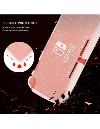 Funda TPU Moxiaomo para Nintendo Switch Lite 2019 - Antirayaduras