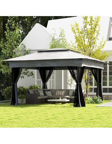 Carpa Plegable Adigyco 3.25x3.25m con Malla y Bolsa de Transporte