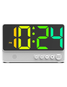 Reloj Despertador Digital XUANZIT LED con Alarma Fuerte