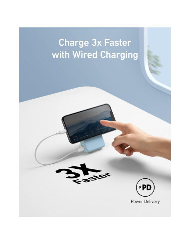 Anker 633 Cargador Portátil Magnético 10,000mAh USB-C