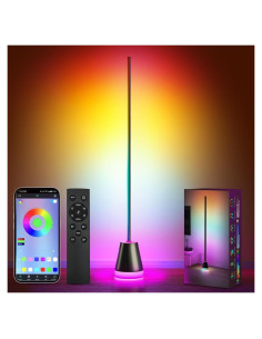Lámpara de Pie RGB LED Keepsmile HX-818 Control Remoto