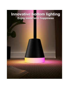 Lámpara de Pie RGB LED Keepsmile HX-818 Control Remoto 2