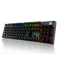 Teclado Mecánico Black Emblem K2 RGB 104 Teclas Aluminio