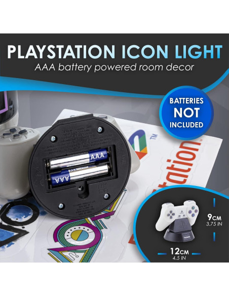 Conjunto de Regalo Paladone PlayStation con Luz y Botella