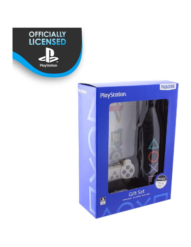 Conjunto de Regalo Paladone PlayStation con Luz y Botella
