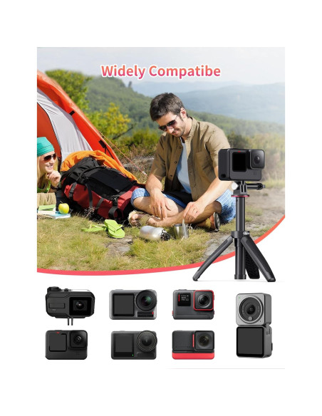 Bastón de Selfie Extensible ULANZI MT-09 para Cámara de Acción