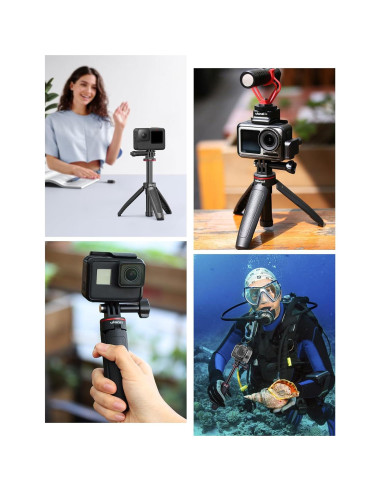 Bastón de Selfie Extensible ULANZI MT-09 para Cámara de Acción