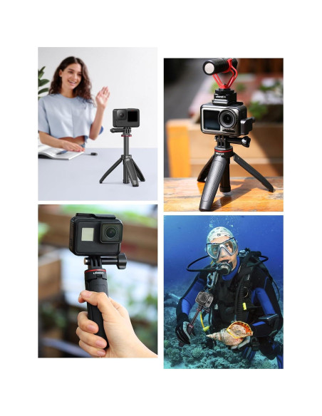 Bastón de Selfie Extensible ULANZI MT-09 para Cámara de Acción