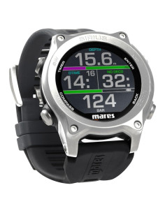 MARES Computadora de Buceo Sirius Reloj Negro Plata