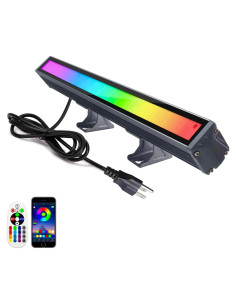 Luz de Inundación LED RGB 48W ShenZhen Control Remoto IP66