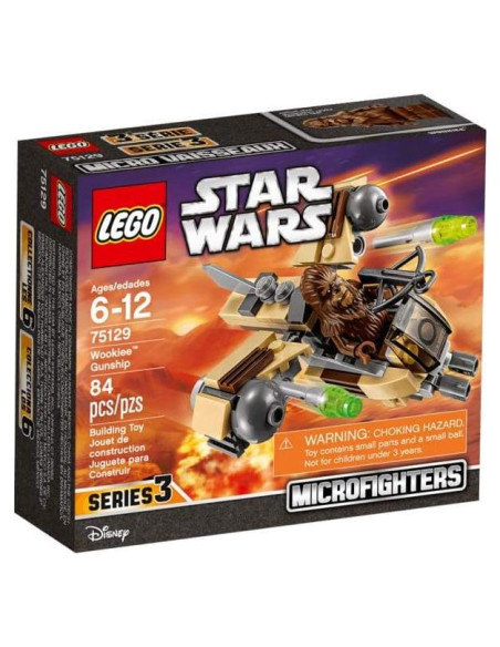 LEGO Star Wars Caza Wookiee 75129 Micro Fighter 14.1x4.6cm