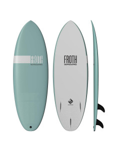 Tabla de Surf Boardworks Froth 5'6" (167,64 cm) Menta
