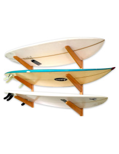 Soporte de Pared para 3 Tablas de Surf StoreYourBoard