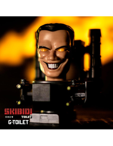 Figuras Coleccionables Skibidi Toilet - Paquete de 2, 15.24 cm
